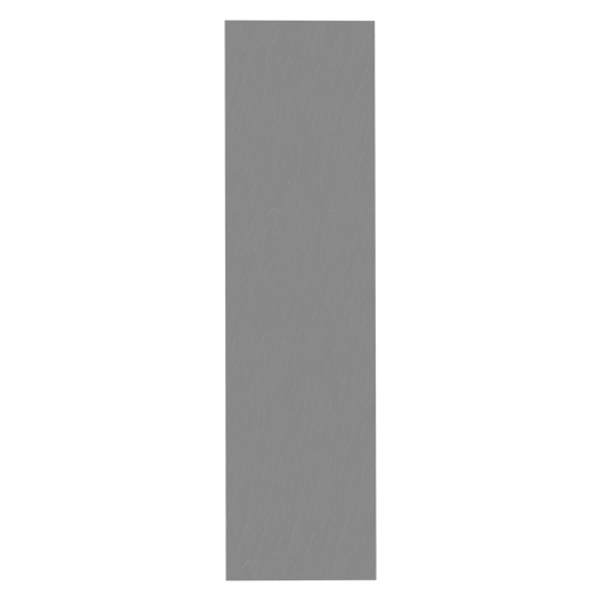 Balmani Zeno douchewandpaneel 90 x 260 cm composietmarmer donkergrijs leisteenstructuur