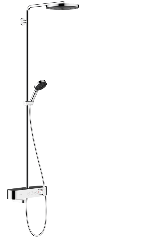 Hansgrohe Pulsify S260 Duschsystem mit Thermostat-Armatur Chrom Glänzend