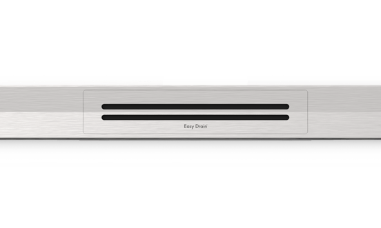 Easy Drain R-Line Clean Color caniveau de douche 70cm Brushed Stainless Steel