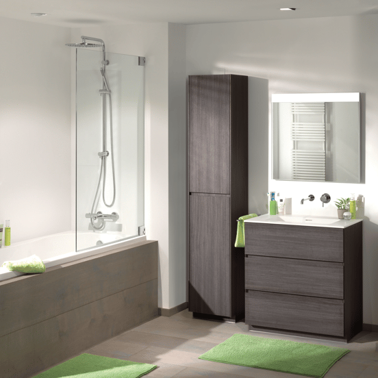 Blaufoss Olympic 300 regendouchekit chroom