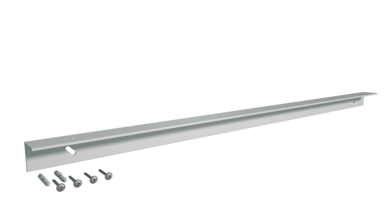 Linie ondersteuningsprofiel badkamerkast aluminium 25cm