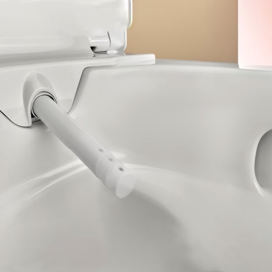 Geberit Aquaclean Alba douche wc Hoogglans Wit randloos