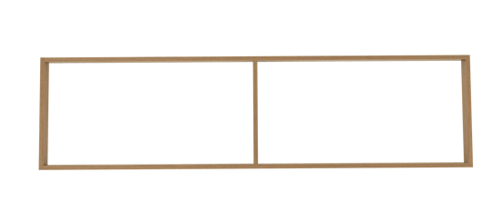 Balmani Legno socle pour meuble sous-vasque chêne vieilli 180 x 52,5 cm