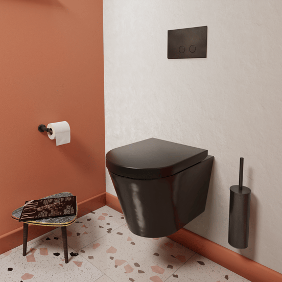 Perola plaque de déclenchement Brushed GunMetal pour UP320 ou UP720 bâti-support