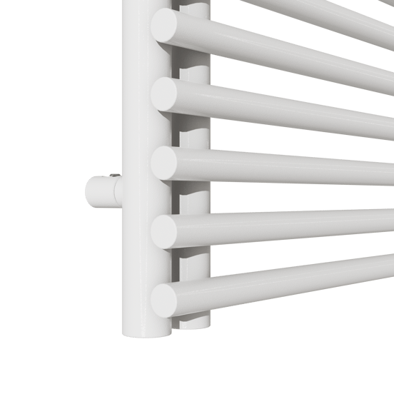 Vipera Nevada sèche-serviettes simple 50 x 180 cm chauffage central Blanc Brillant raccordement latéral 934W