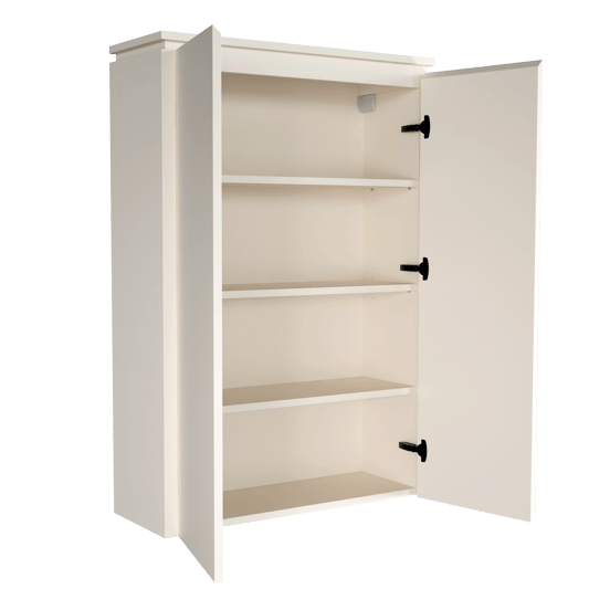 Balmani Eclips zwevende kolomkast Sandbeige 90 x 32 x 130 cm