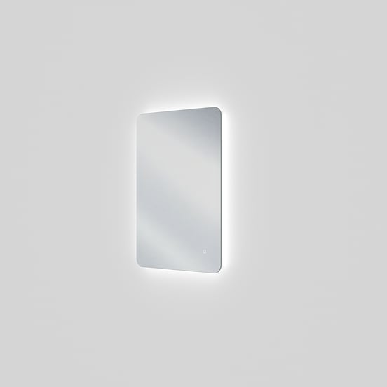 Linie Lux miroir arrondi lumineux 53 x 75 cm