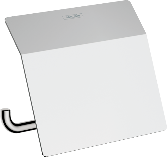 Hansgrohe AddStoris Wc-rol houder glanzend chroom