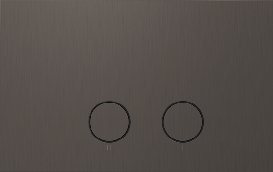 Perola plaque de déclenchement Brushed GunMetal pour UP320 ou UP720 bâti-support