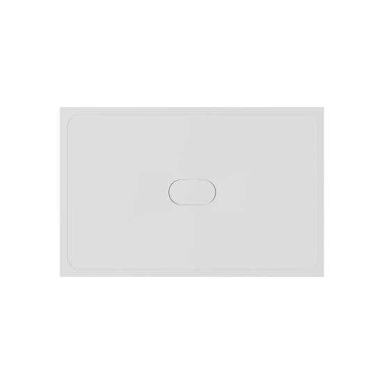 Balmani Artic receveur de douche 140 x 90 cm top solid blanc mat