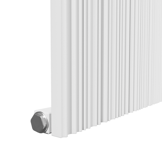 Vipera Mares Handtuchheizkörper: 47 x 180 cm, Zentralheizung, Weiß matt, Seiten- & Mittelanschluss, 1315W