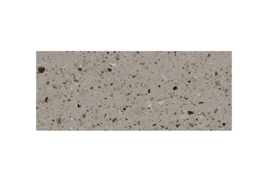 Balmani Stretto enkel of dubbel tablet greige terrazzo 135 x 55 cm