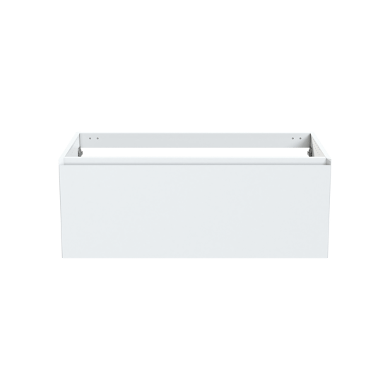 Balmani Idra zwevende wastafelonderkast 120 x 55 cm mat wit 2 lades