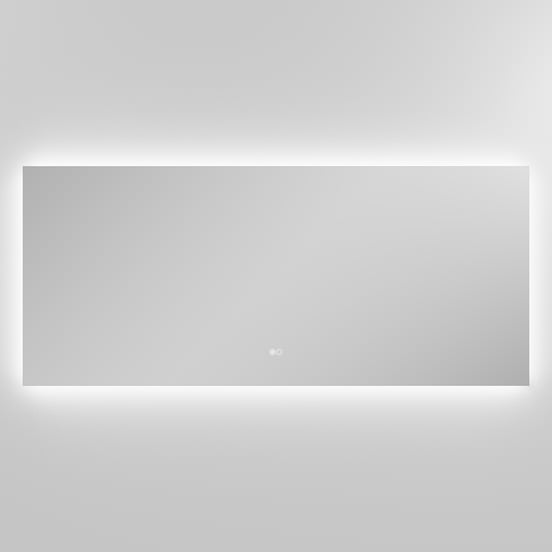 Balmani Giro Touch miroir rectangulaire lumineux et anti-buée 150 x 65 cm