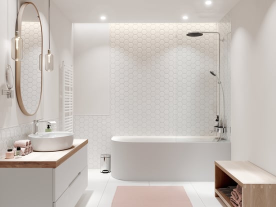 Hansgrohe Pulsify S260 Duschsystem mit Thermostat-Armatur Chrom Glänzend