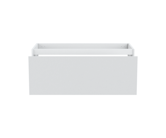 Balmani Fila zwevende wastafelonderkast 120 x 55 cm mat wit 2 lades