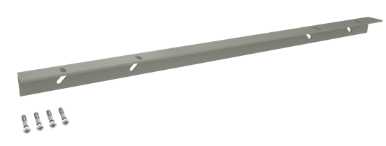 Santeg UniSupport Stützprofil Bad-Unterschrank, grau, 85 cm