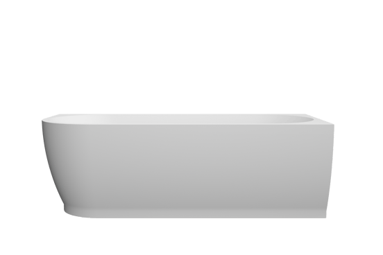 Linie Paulo 2-Personen-Eckbadewanne: rechts, 180 x 80 cm, Acryl, Weiß matt