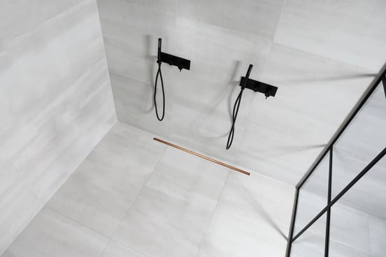 Caniveau de douche Mydrain 80 cm Brushed Rosegold