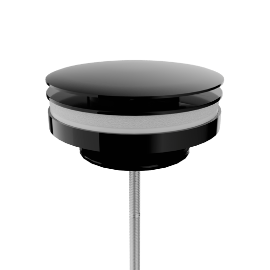 Santeg Unidrainer MX crepine niet afsluitbaar Glanzend Zwart