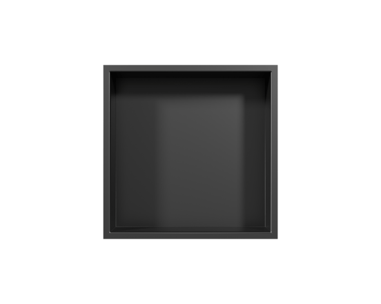 Blaufoss Box Niche encastrée 30 x 30 cm noir mat