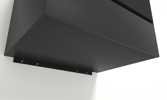 Santeg UniSupport ondersteuningsprofiel wastafelonderkast zwart 85cm