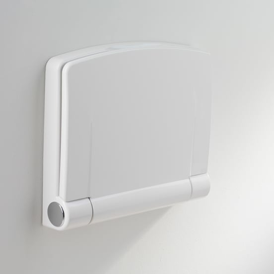 Luca Varess Comfort douchestoel wit 38x32cm