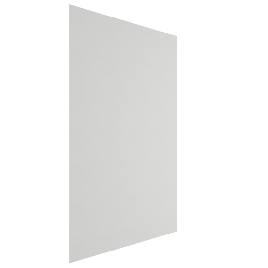 Luca Varess Zelda revêtement mural de douche 160 x 240 cm composite  blanc mat structure rock