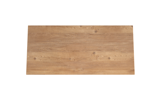 Storke Panton Einzelwaschtisch, Melamin in roher Eiche, 110 x 52 cm