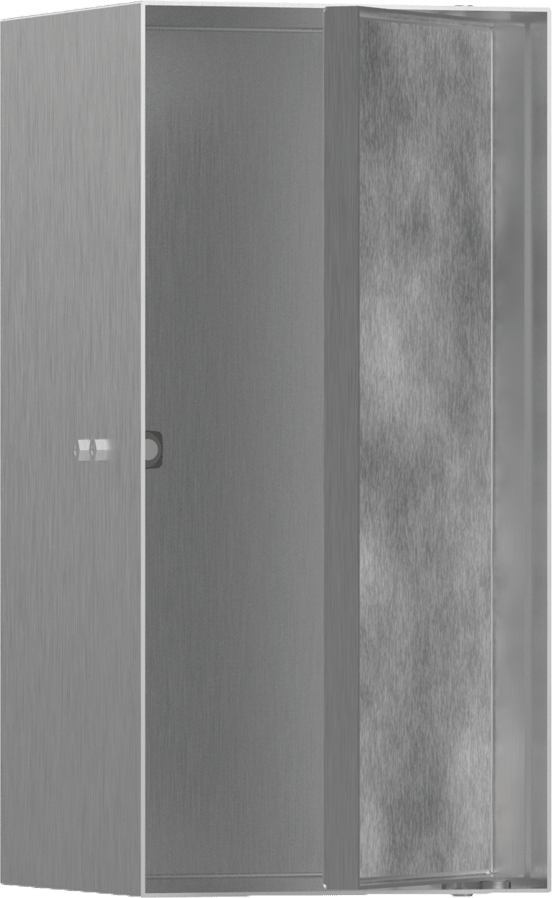 Hansgrohe XtraStoris Inbouwnis rvs look