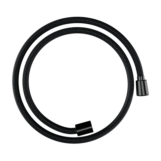Hansgrohe Designflex Doucheslang 125 cm textiel Brushed Black Chrome