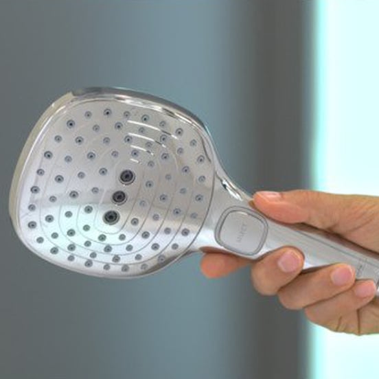 Hansgrohe Raindance Select E 120 pommeau de douche 3 fonctions de jet Chrome Brillant