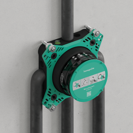 Hansgrohe Ibox Universal 2 Basis-Set für den Unterputz-Einbau einer Dusch-Armatur