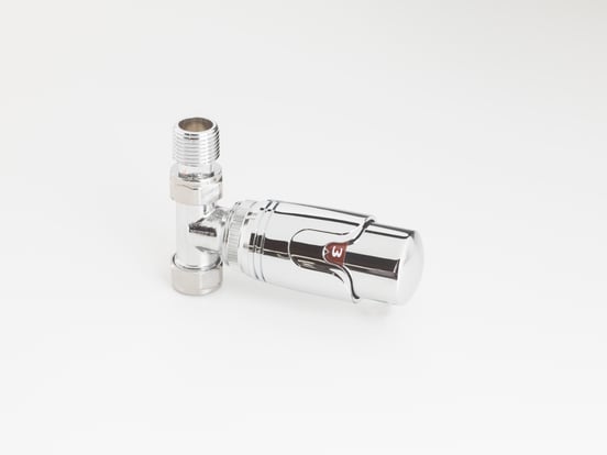 Vipera Frenti set de robinets thermostatique connexion droite à 180° chrome