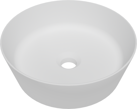 Storke Cona waskom matte Solid Surface rond Ø 36 cm