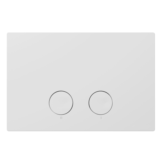 WC Set: Luca Varess Moreno Hänge WC, Weiß matt, spülrandlos, SilentFlush, Burda Element für Wand-WC mit Geberit Sigma UP320 Spülkasten und Luca Varess Betätigungsplatte