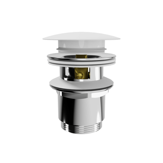 Santeg crépine fermable porcelaine Blanc Brillant