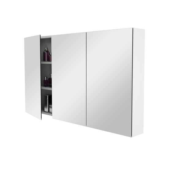 Storke Reflecta armoire de toilette 130 x 75 cm blanc mat