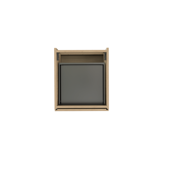 Storke Edge onderbouwkast natuur eik 45x52cm zwevend