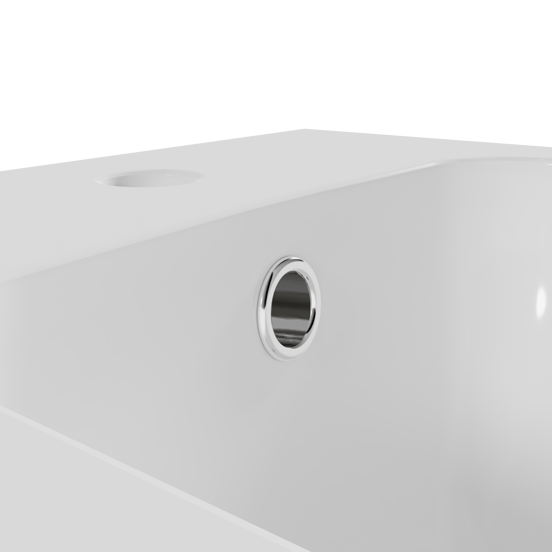 Luca Varess Calibro: Wand-Bidet, Weiß