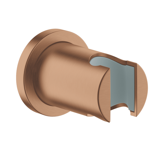 Grohe Rainshower Round Brausehalter: Brushed Warm Sunset