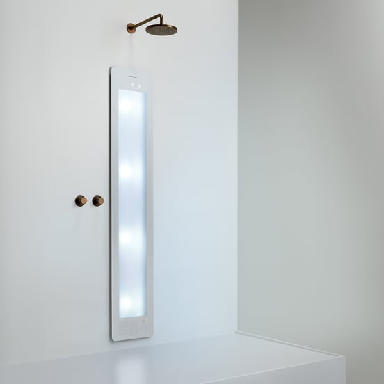 Sunshower Plus L Infrarot und UV Unterputz white