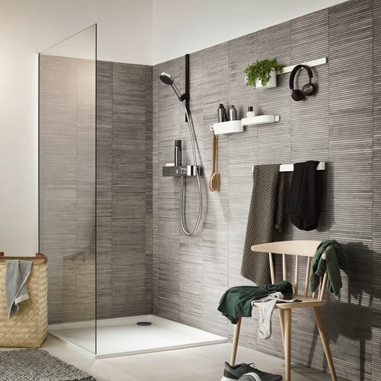 Hansgrohe WallStoris Toilettenbürstenhalter Weiß Matt