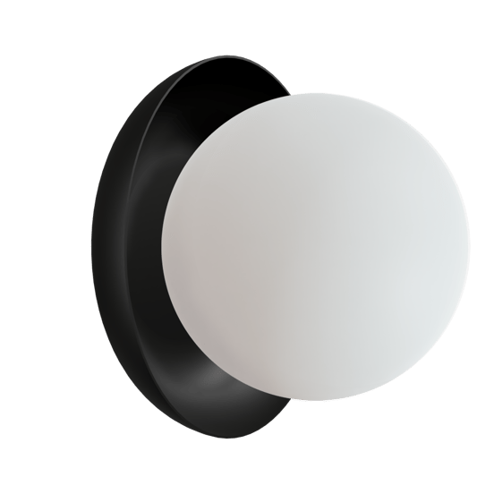 Balmani Pelota Bowl medium LED Verlichting 16 cm zwart