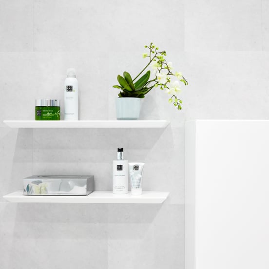 Balmani Mitra étagère murale blanc mat 40 x 16 cm