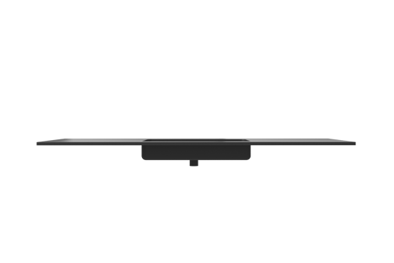 Storke Scuro Einzelwaschtisch, Quarz matt, 145 x 52 cm