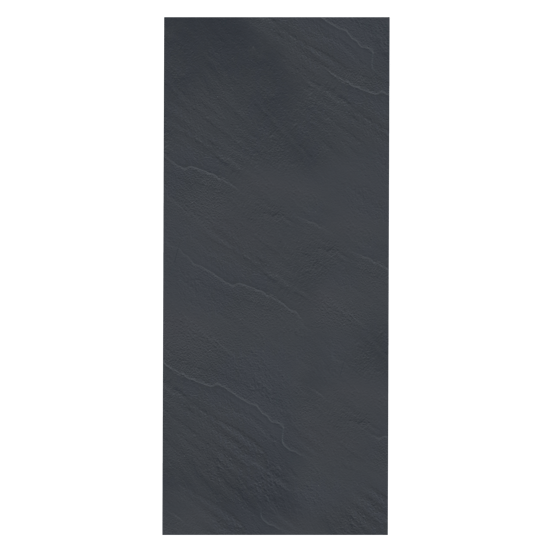 Linie Rumba revêtement mural de douche 140 x 220 cm acrylique gris structure ardoise