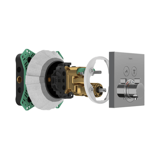 Hansgrohe plaque d'adaptation pour élément encastrable iBox universal 2