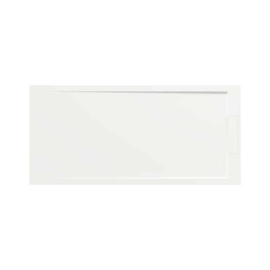 Balmani Andes receveur de douche 170 x 80 cm solid surface blanc mat