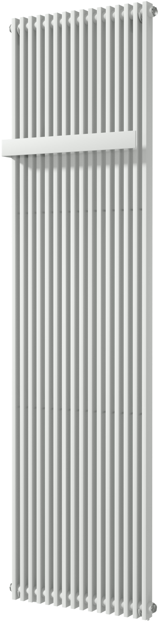 Vipera Corrason radiateur de salle de bains simple 50 x 180 cm chauffage central blanc mat raccordement latéral 1.617W